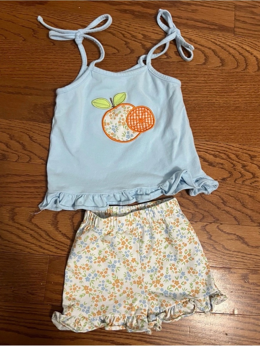 Stitchy Fish Tangerine Swt